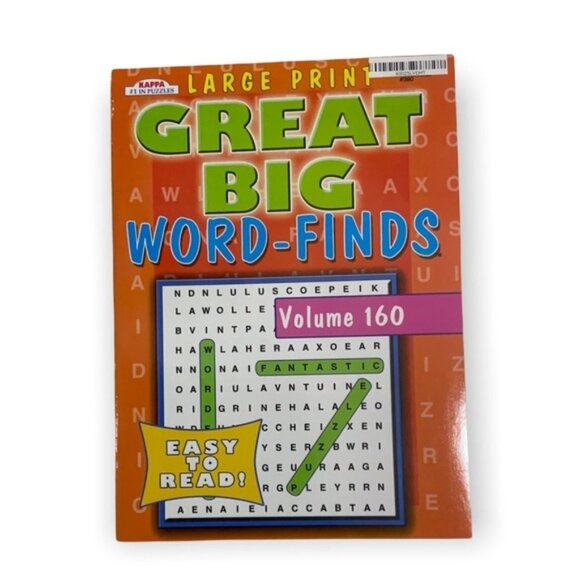 Great Big Large Print Word-Find Puzzles Books Pack of 3 Full Size Books - Picture 5 of 14